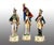 Antique 20th Century Polychrome Capodimonte Porcelain Sculptures Depicting Napoleonic Soldiers, Naples, Set of 3 For Sale - Image 9 of 9