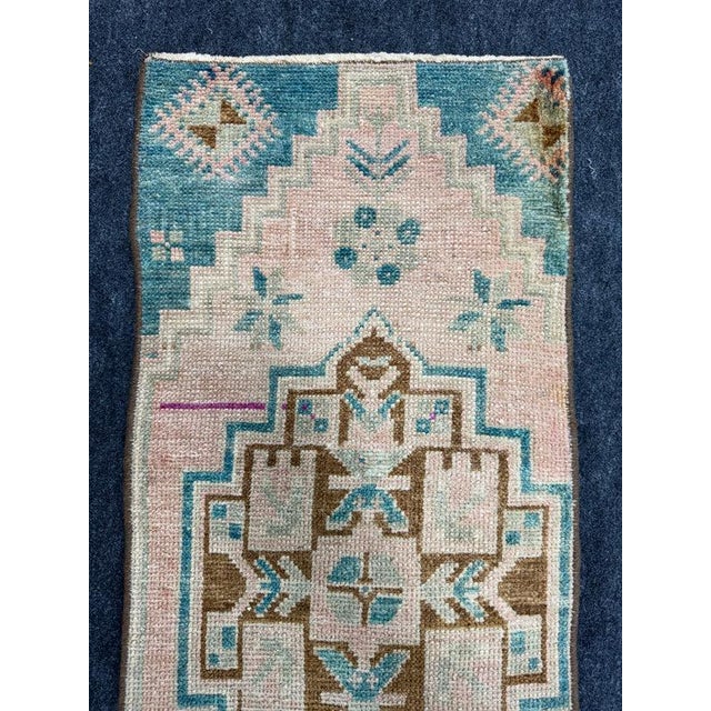Turkish Yastik Rug 1'4" x 3'3" For Sale - Image 4 of 5