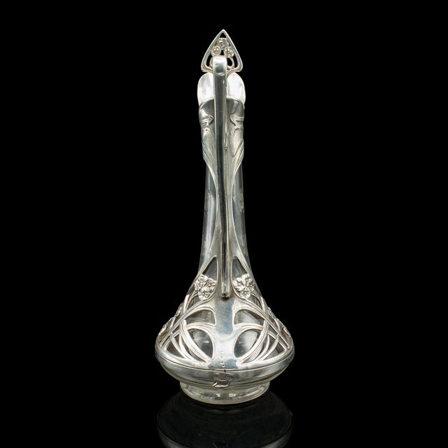Late 19th Century 1900's Antique Art Nouveau Decanter For Sale - Image 5 of 12