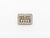 Silver 18k White Gold and Diamond Cufflinks For Sale - Image 8 of 10