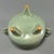 Vintage Chinese Longquan Celadon Porcelain Incense Burner | One of a Kind, Dragon‑Shaped Handles For Sale - Image 6 of 7