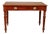 Mahogany Flat Desk with Drawers and Inlays, 19th-Century For Sale