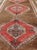 Textile Vintage Turkish Oushak Rug With Three Large Medallions and Multiple Borders 4'3"x9'11" For Sale - Image 7 of 8