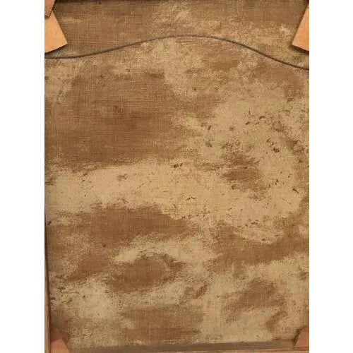 Old Master Flemish Antwerp School Elder Bearded Scholar Portrait Oil on Canvas For Sale - Image 10 of 11