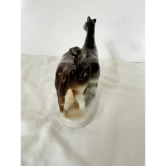 Mother and Colt Horses Figurine, Japan For Sale - Image 6 of 8