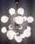 Not Yet Made - Made To Order 21st Century Nova Polished Nickel Matte White Murano Sputnik Chandelier by Fabio LTD For Sale - Image 5 of 7