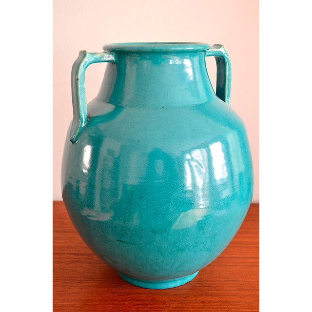 Ceramic Scandinavian Art Deco Ceramic Vase, 1920s For Sale - Image 7 of 10