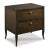 English Woodbridge Furniture Petite Sarah Bedside Chest in Mink For Sale - Image 3 of 3