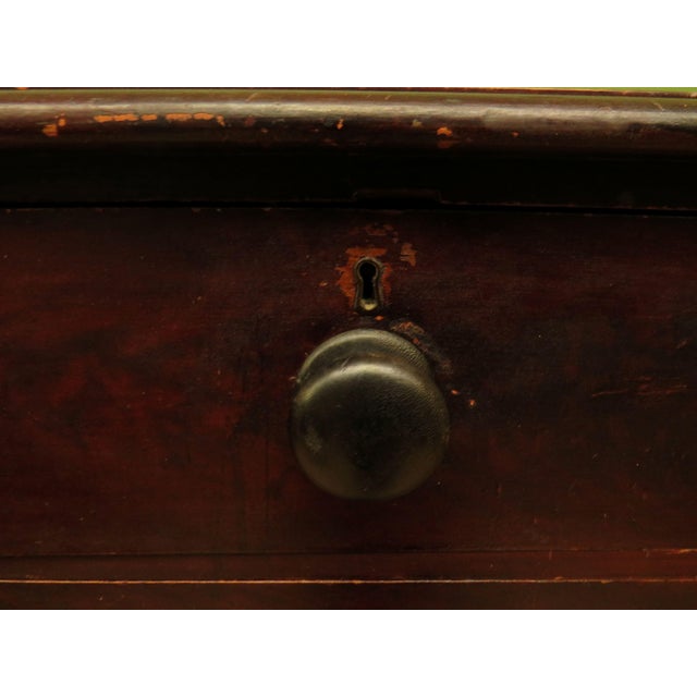 English Stained Pine Chest of Drawers For Sale - Image 3 of 18