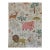 Vintage Whimsical Animal Safari Wallpaper for Children's Room For Sale
