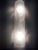 Italian Art Deco style wall light or flush mount shown in frosted Murano glass hand blown to create a stylish wrapped...