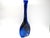 Italian Blue Handmade Glass Vase by Lino, 1980s For Sale - Image 3 of 10