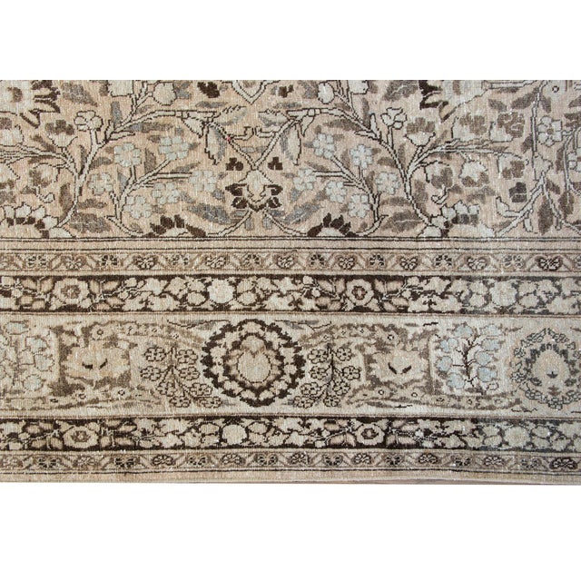 Persian 20th Century Persian Tabriz Rug For Sale - Image 3 of 12
