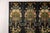 Black Lacquer Chinese Four-Panel Screen with Polychrome Floral Décor For Sale In New York - Image 6 of 12