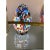 Glass Murano Glass Style Venetian Multicolored Millefiori Murrine Table Lamp by Simoeng For Sale - Image 7 of 9