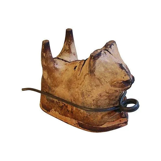 Antique 19th CenturyFrench Alsatian Lamb Cake Mold For Sale In Los Angeles - Image 6 of 8