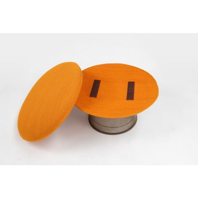 Set of Model 1705 Easy Chair and Ottoman by Warren Platner for Knoll, 1966 For Sale - Image 11 of 18