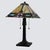 Metal Arts & Crafts Leaded Stained Glass Table Lamp, Early 20th Century For Sale - Image 7 of 12