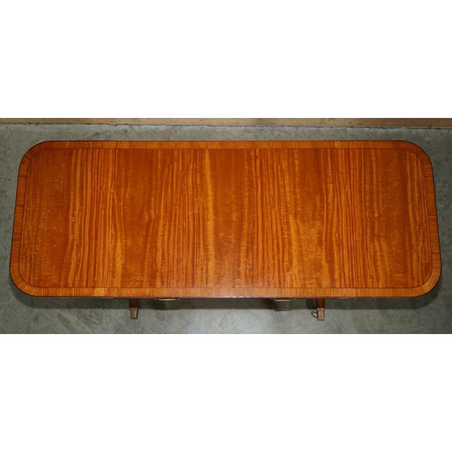 Wood Extending Chessboard and Backgammon Table by William Tillman For Sale - Image 7 of 18