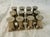 Campaign Godinger Silver Plate Architectural Columns Salt & Pepper Shakers-6 Sets For Sale - Image 3 of 5