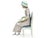 Ceramic 1979 Handmade a Good Book School Student Lladró Porcelain Figurine Spain For Sale - Image 7 of 10