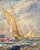 Reynolds Beal, Impressionist Oil Painting, Uss Utah Rockport Mass, American 1928 For Sale In New York - Image 6 of 12