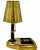 Mid 20th Century Vintage Golden Age Cigarette Holder Dispenser Lamp Metal For Sale - Image 5 of 12