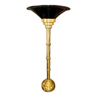Vintage Italian Large Brass Floor Lamps For Sale