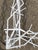 White Late 20th Century Modern White Iron Branch Sculptural "Crown of Thorns" Dining Table Desk Base For Sale - Image 8 of 12