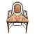 Late 19th Century Faux Bamboo Armchair For Sale