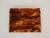Rectangular Tortoiseshell Effect Acrylic Glass and Brass Serving Tray from Dior, Italy, 1970s For Sale - Image 6 of 13
