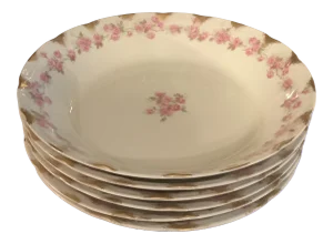 Antique Haviland Limoges Soup Bowls - Set of 6