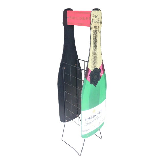 Bollinger Champagne Wine Rack For Sale