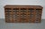 Vintage Dutch Oak Haberdashery Shop Cabinet, 1930s For Sale - Image 9 of 18