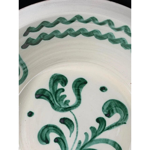 Large Spanish Fajalauza Bowl For Sale - Image 4 of 9