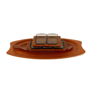 Danish Teak Serving Trays from Wiggers, 1960s, Set of 4