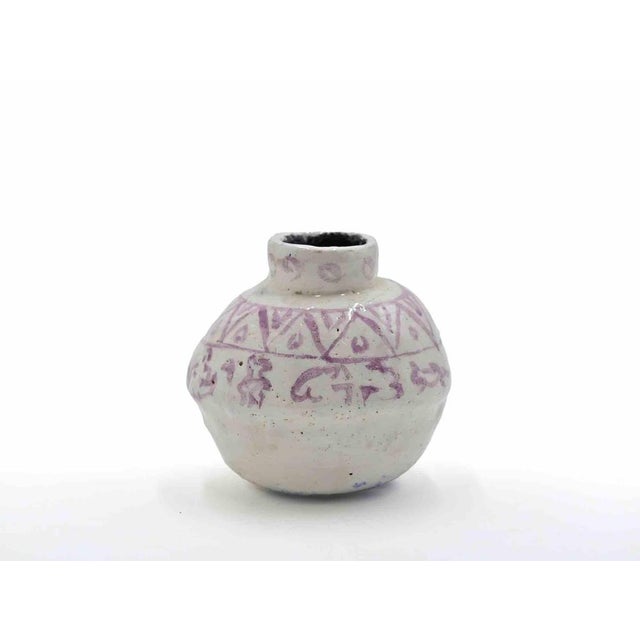 Vintage Terracotta Vase from Sirio Pellegrini, 1960s For Sale - Image 6 of 6