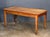 Large French Farm Table of Cherry Wood With Two Removable Leaves For Sale - Image 4 of 11