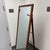 Threshold Wood Floor Mirror For Sale - Image 9 of 12