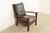 Stickley Stickley Mission Oak Arts & Crafts Lounge Chair For Sale - Image 4 of 15