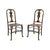 Antique Lacquered Chinoiserie Side Chairs, 1900, Set of 2 For Sale - Image 12 of 12