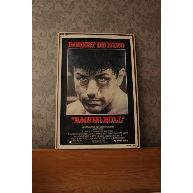 Raging Bull Movie Lithograph, 1980s For Sale - Image 10 of 10