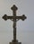 Antique Czechoslovak Neo-Gothic Cast Iron Table Crucifix, 1900s For Sale - Image 12 of 18