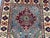 Textile Gray, Cream and Red Kazak Wool Runner Rug, Tribal Hallway Rug, 2'10" X 6'7" For Sale - Image 7 of 15