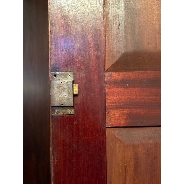 Brown Mid 19th Century Biedermeir Wood Armoire For Sale - Image 8 of 18