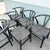 Wood Vintage Weave Wishbone Dining Chairs - Set of 6 For Sale - Image 7 of 11