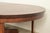 Gustav Stickley Style Antique Mission Oak Arts & Crafts Pedestal Extension Dining Table, Newly Refinished For Sale - Image 10 of 12