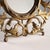 Metal Gilded Bronze Table Mirrors, Set of 2 For Sale - Image 7 of 10