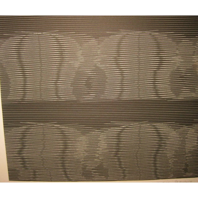 Abstract Rare 1971 Harold Tovish 'Motion Sequence' Abstract Lithograph - Moma Collection For Sale - Image 3 of 13