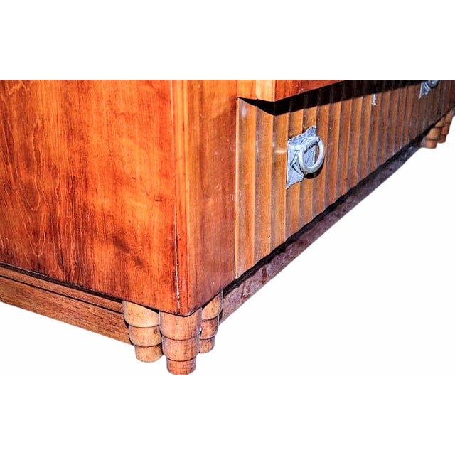 Brown Inlaid Bedroom Furniture by Caspar Hrazdil, 1890s, Set of 8 For Sale - Image 8 of 18